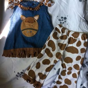 Custom Horse outfit for toddler!!